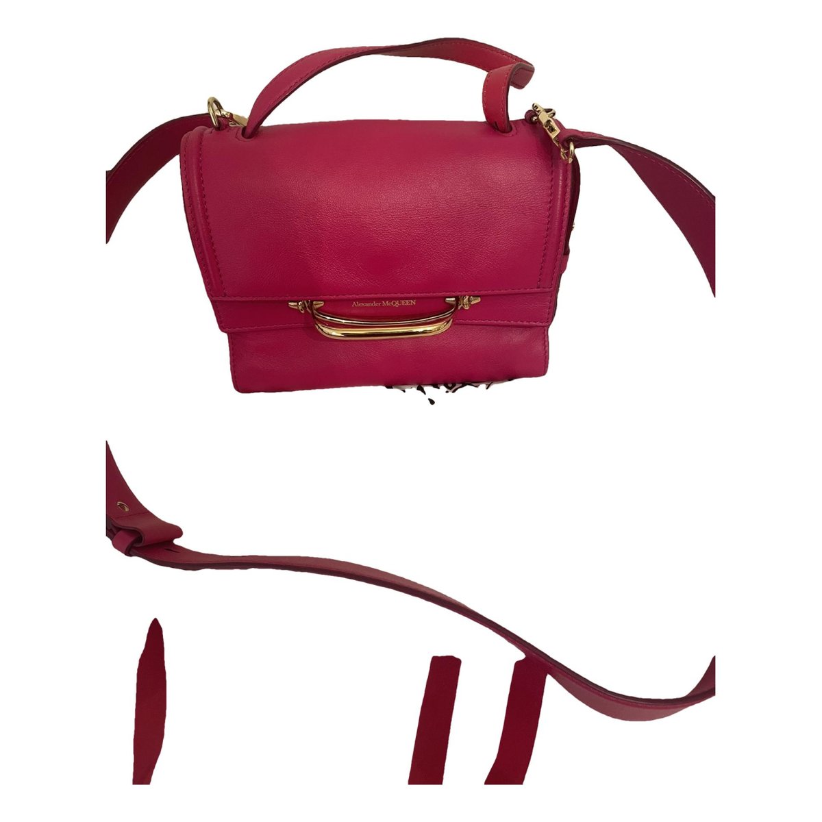 Leather crossbody bag