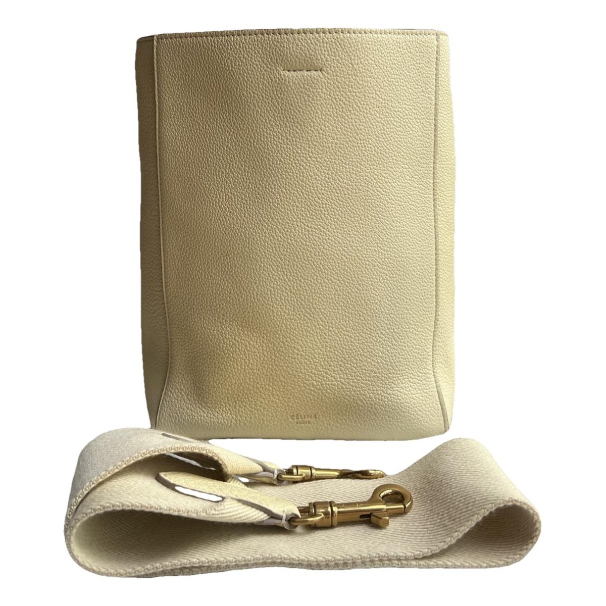 Seau Sangle leather tote