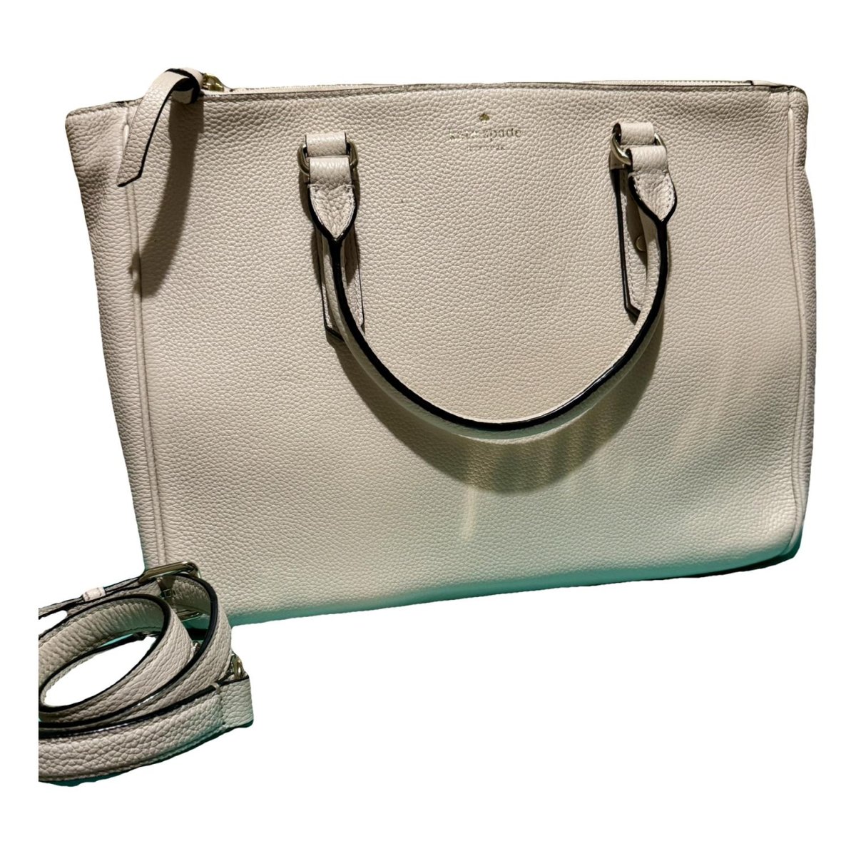 Leather satchel