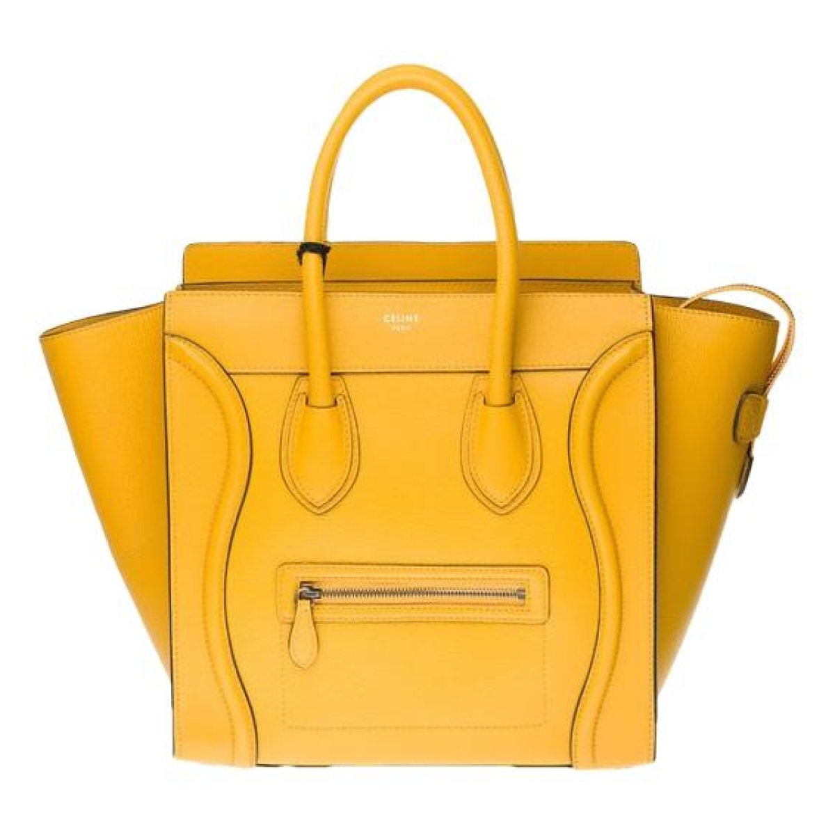 Luggage leather tote