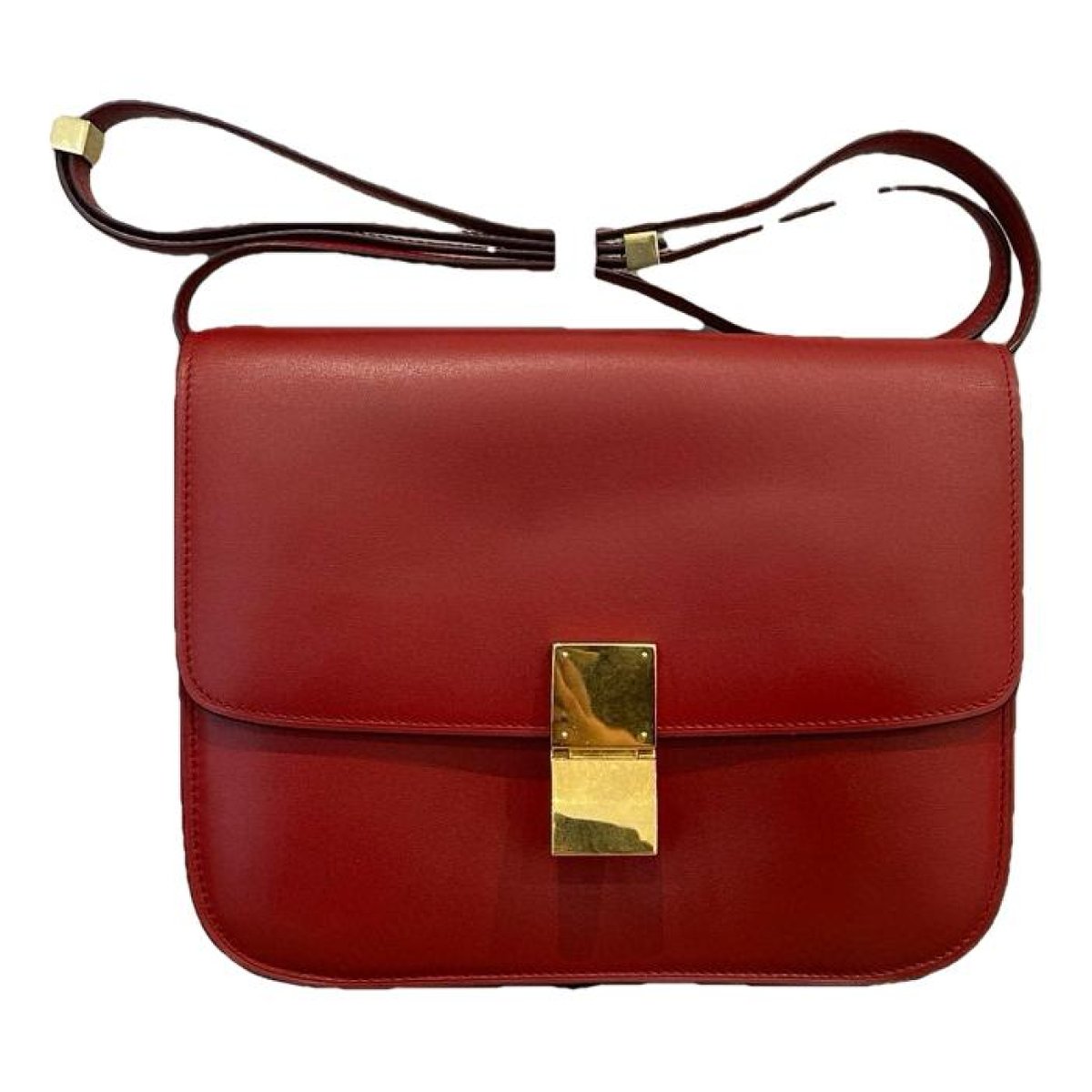 Classic leather crossbody bag