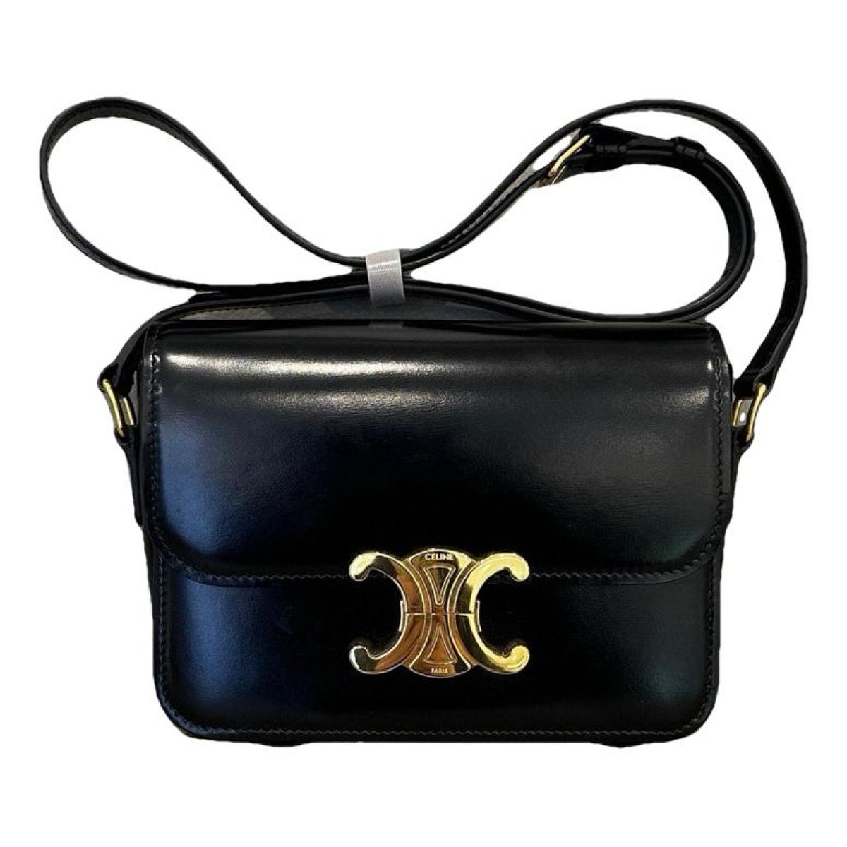 Triomphe leather handbag