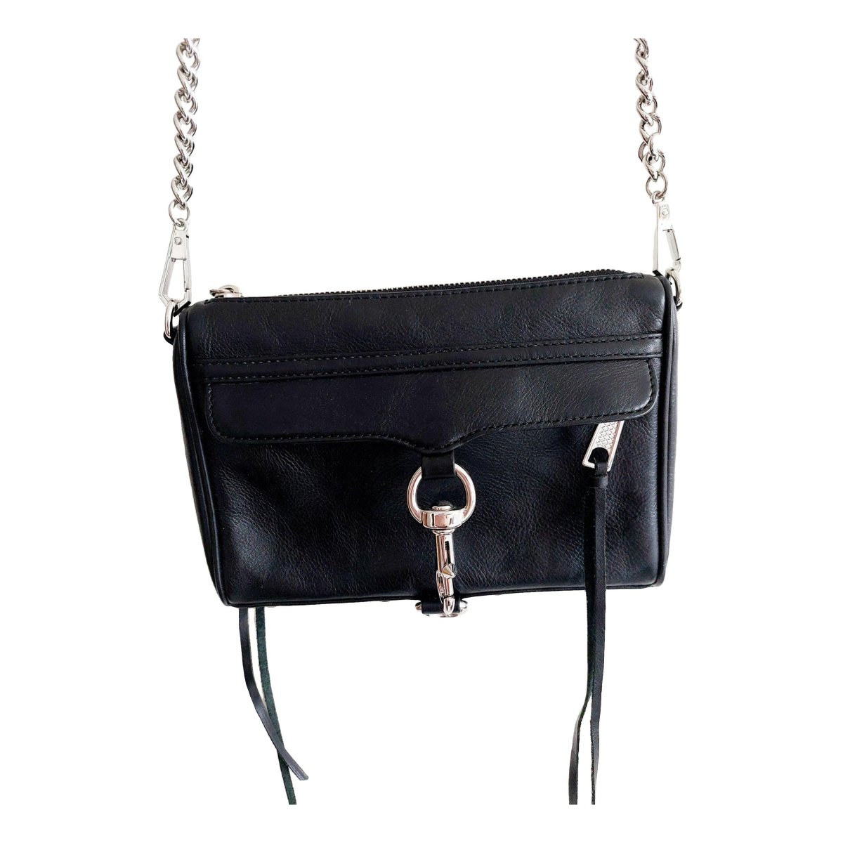 Leather crossbody bag