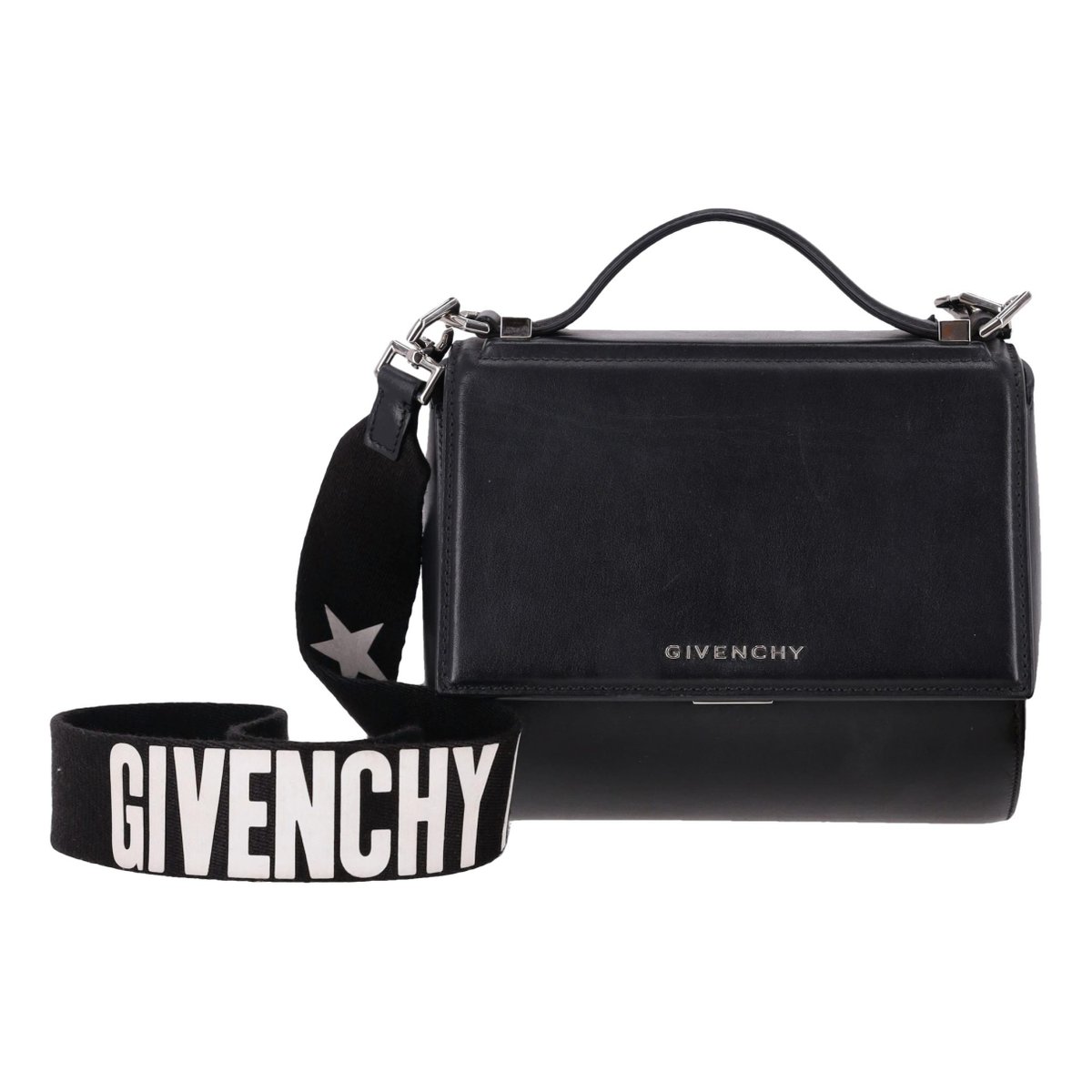 Pandora Box leather crossbody bag