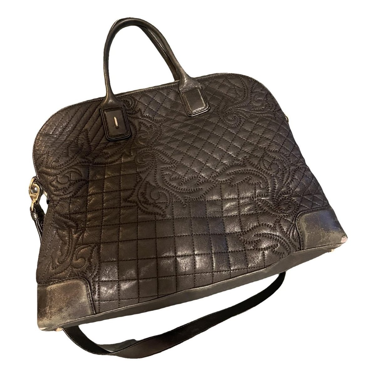 Leather handbag