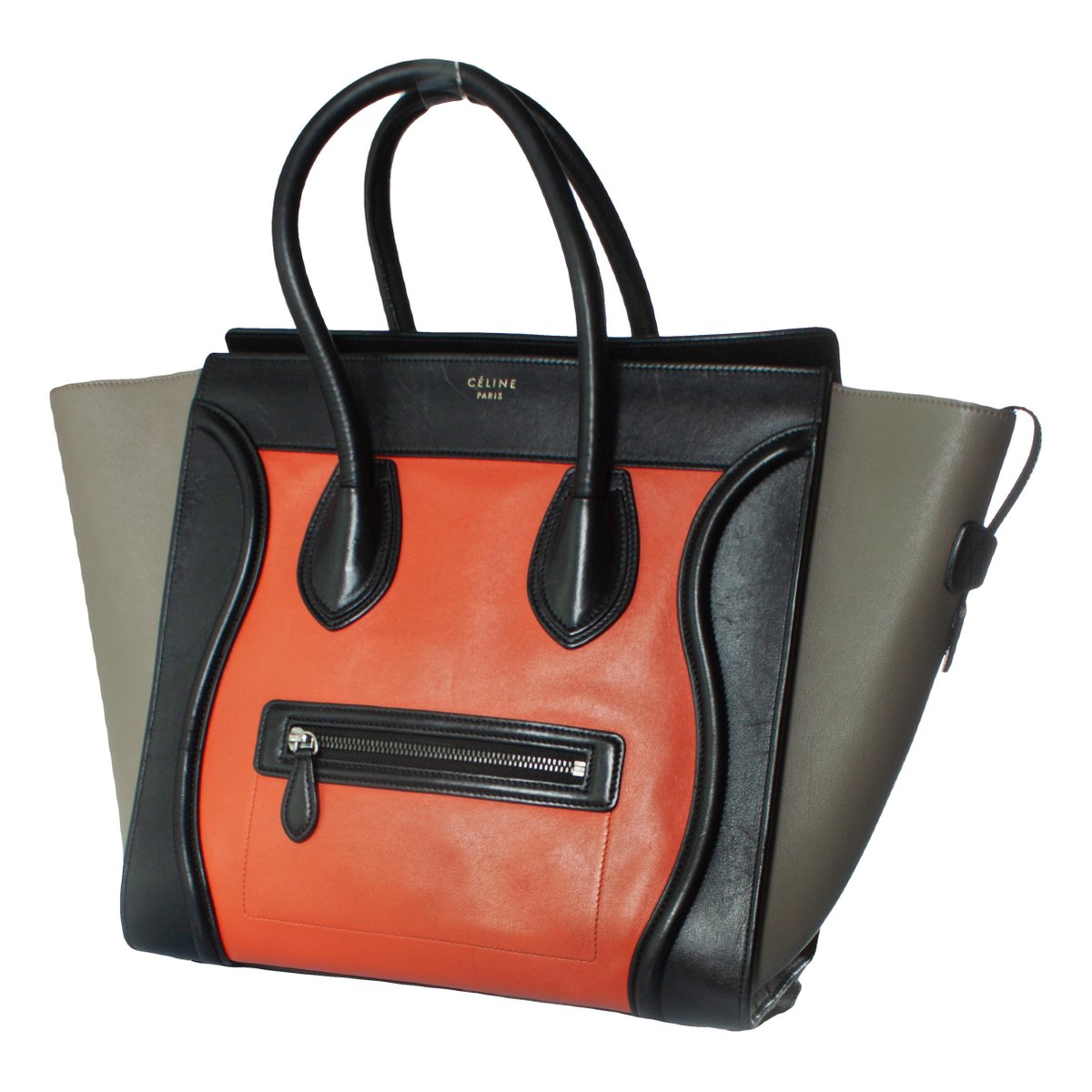 Luggage leather handbag