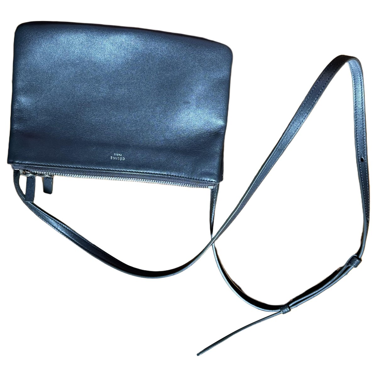 Trio leather crossbody bag