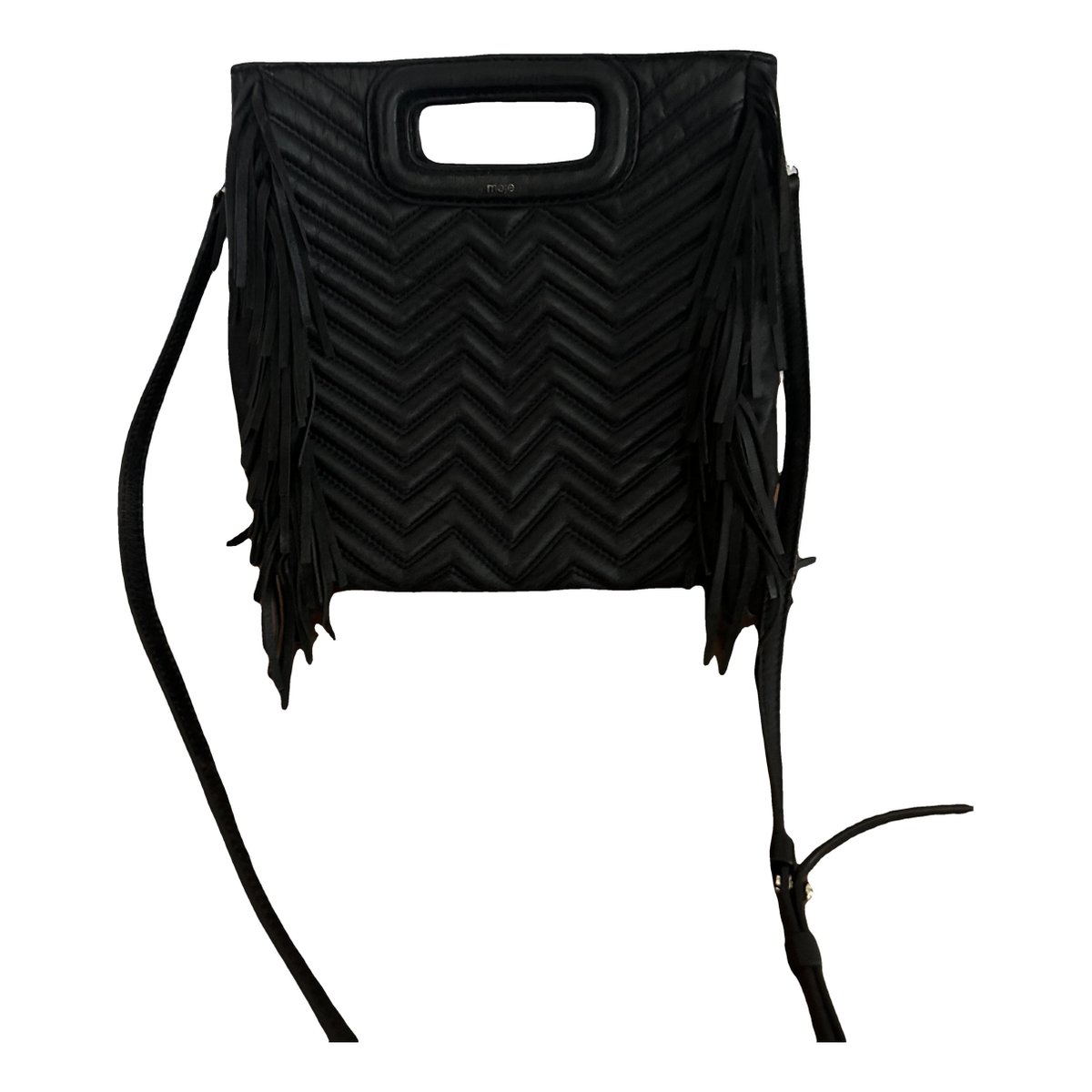 Sac M leather handbag