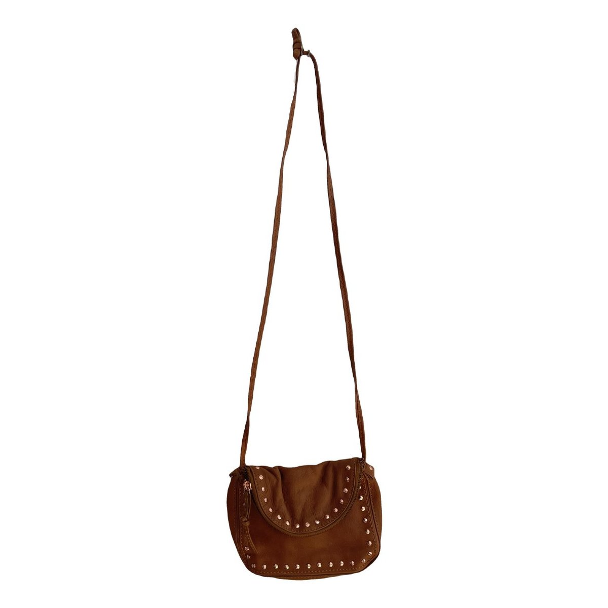 Leather crossbody bag