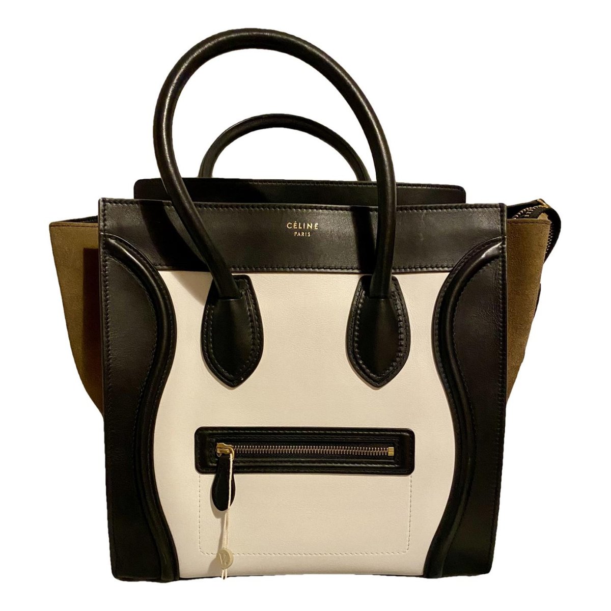 Luggage leather handbag