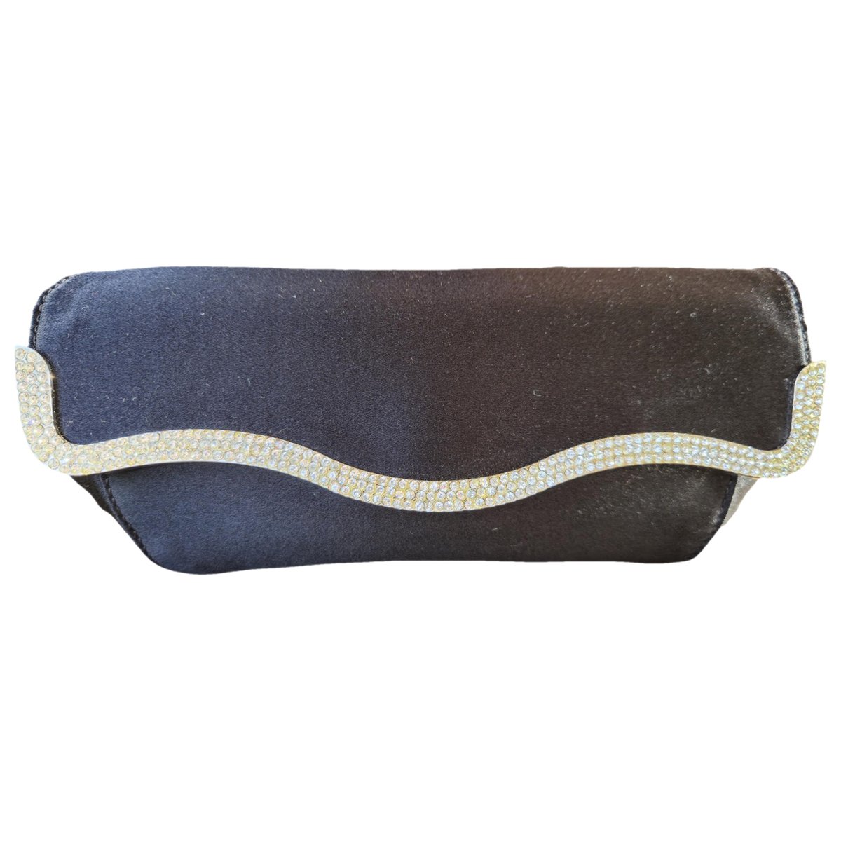 Silk clutch bag