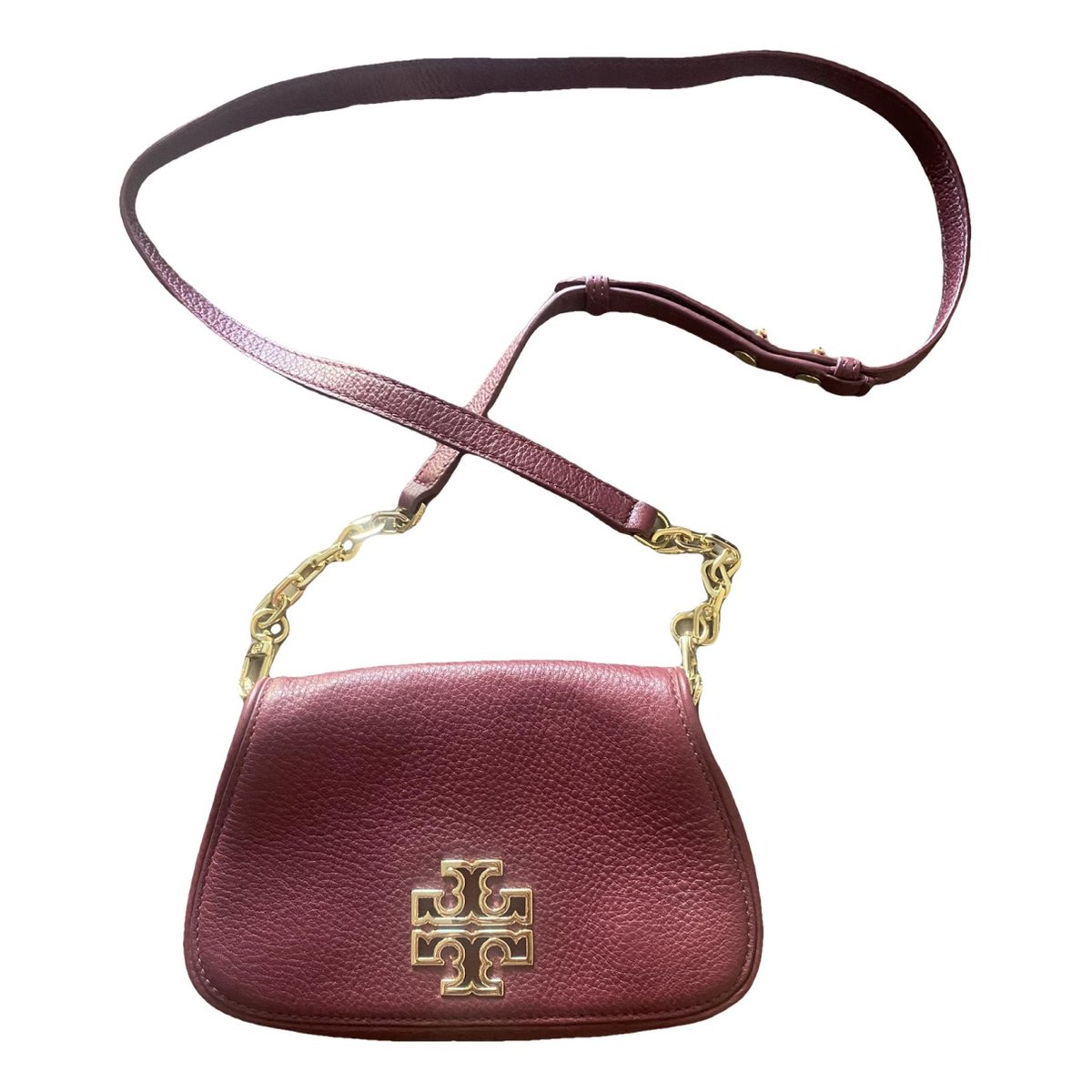 Leather crossbody bag