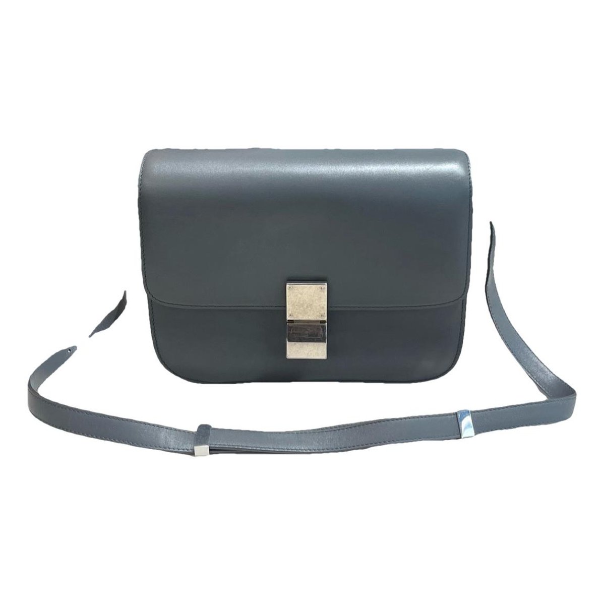 Classic leather crossbody bag