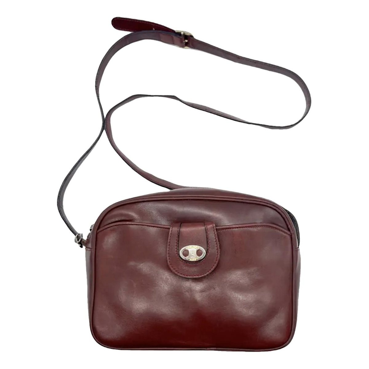 Triomphe Maillon Chain leather crossbody bag