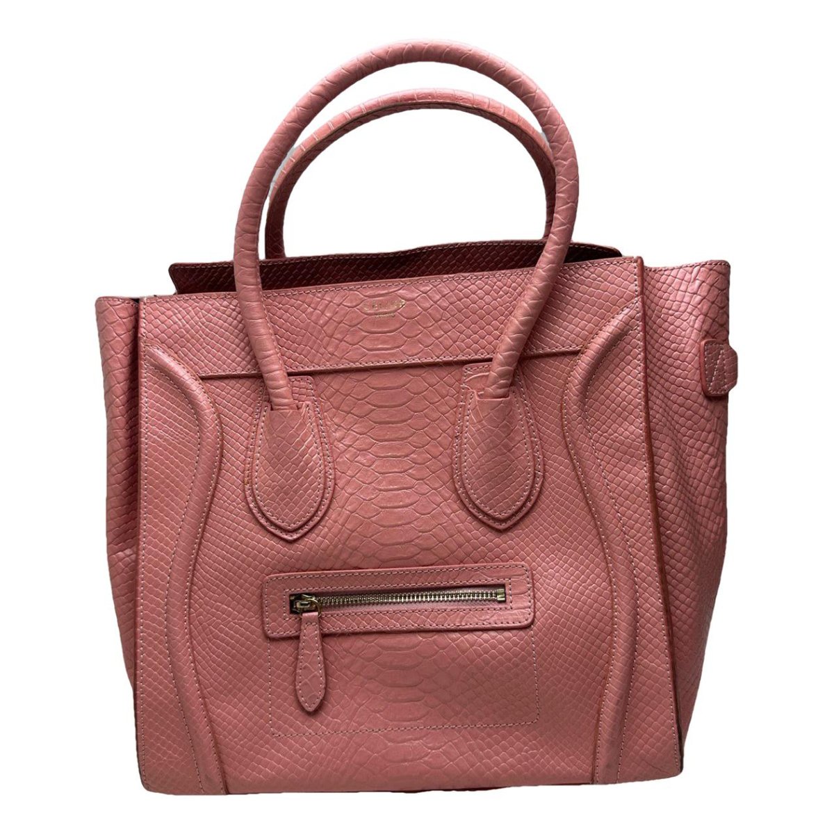 Luggage leather handbag
