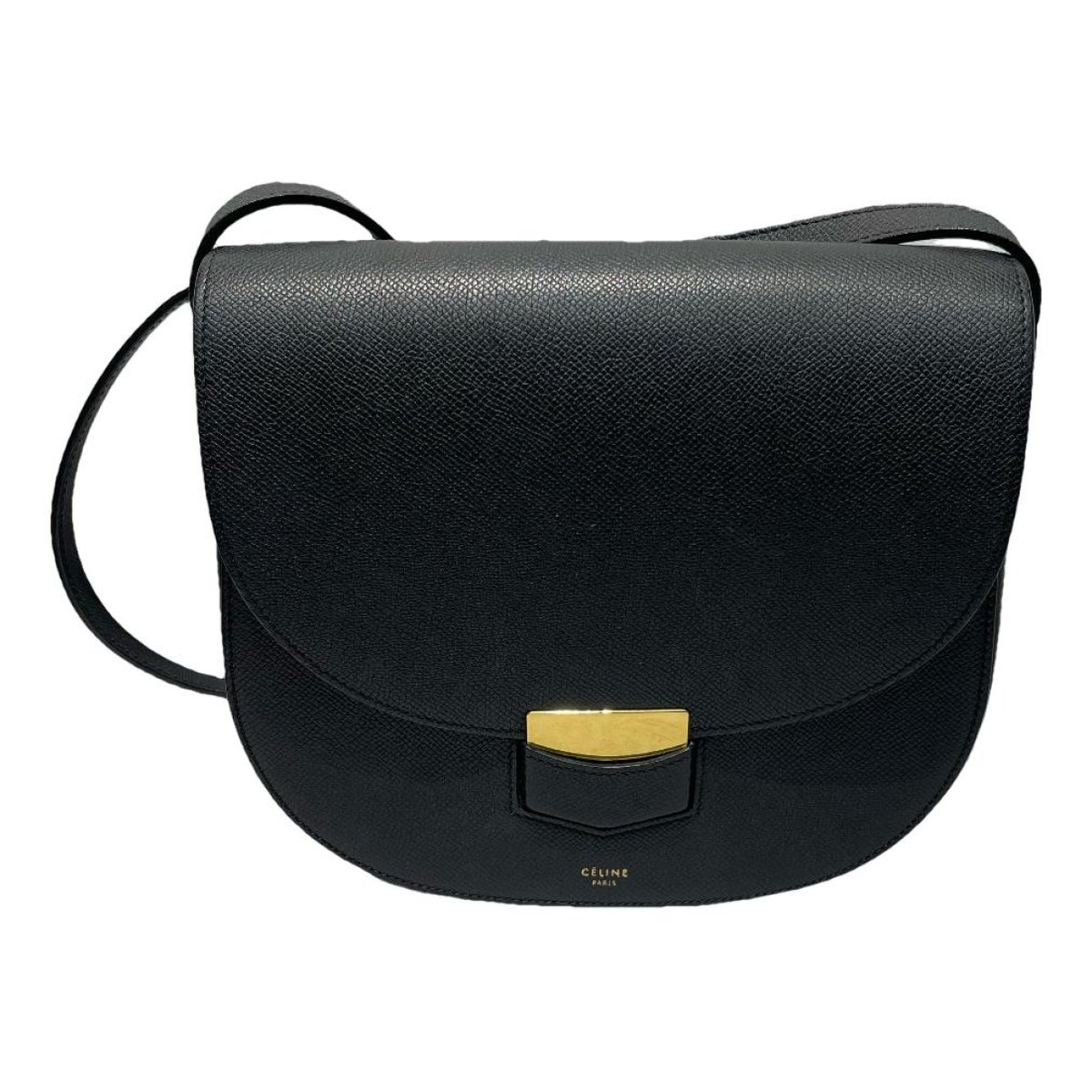 Trotteur leather crossbody bag