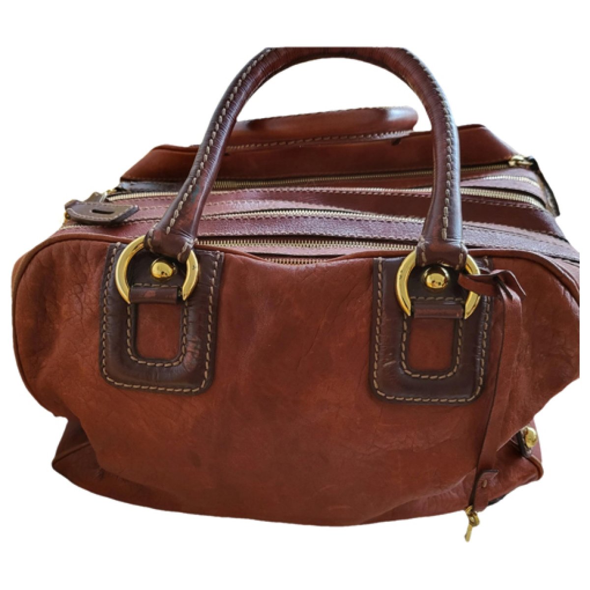 Leather handbag
