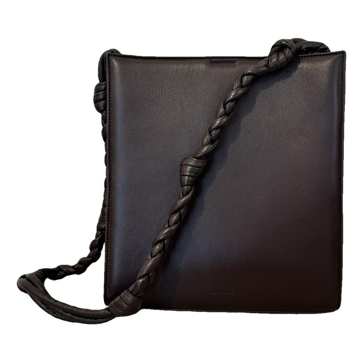 Tangle leather crossbody bag