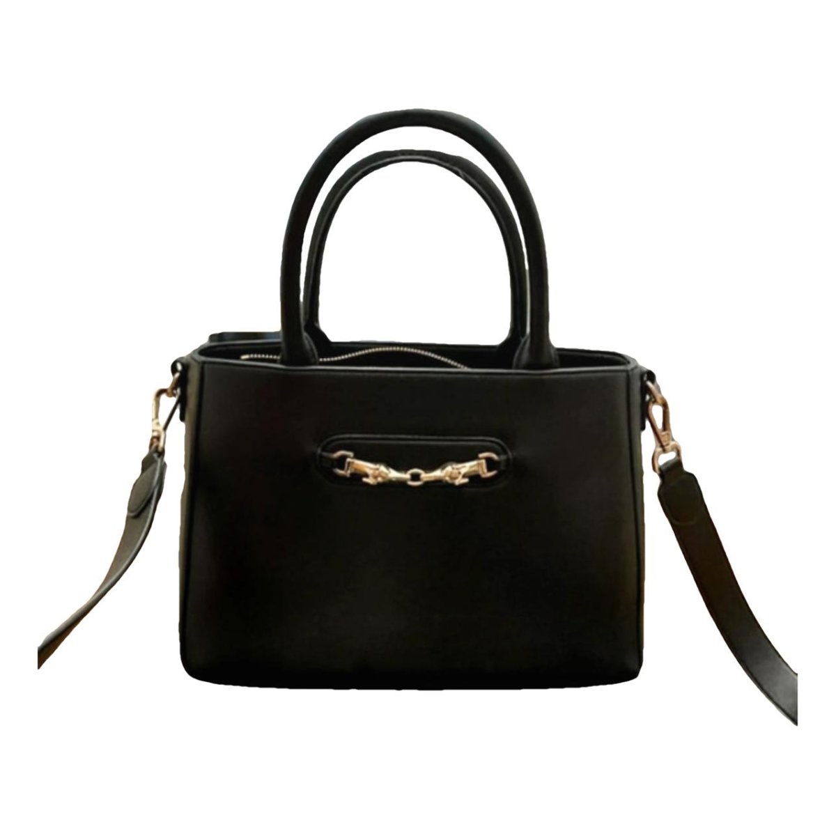 Vegan leather tote