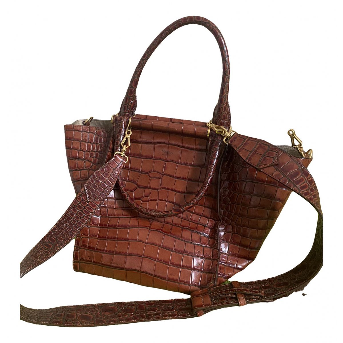 Anita leather handbag
