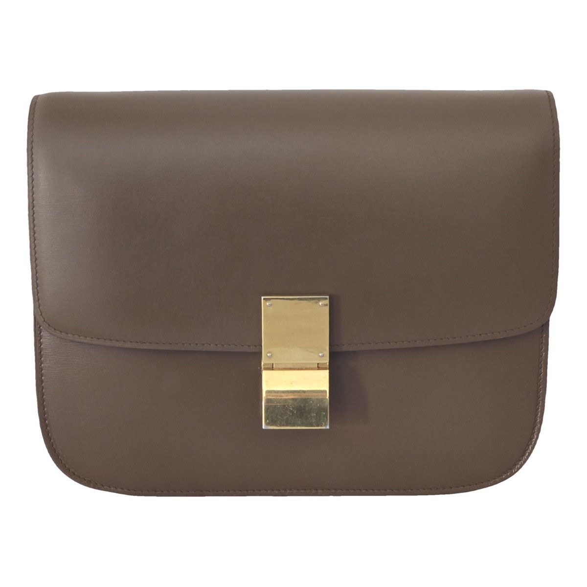 Classic leather crossbody bag