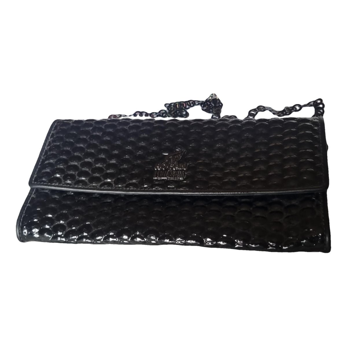 Patent leather handbag