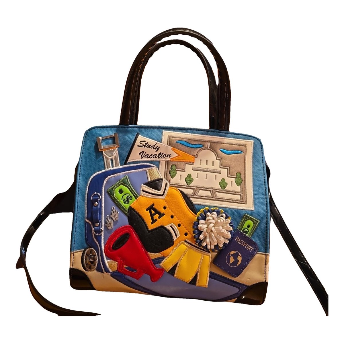 Leather crossbody bag