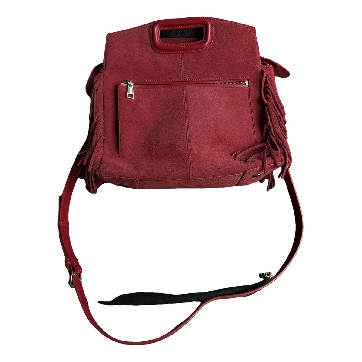 Sac M leather handbag
