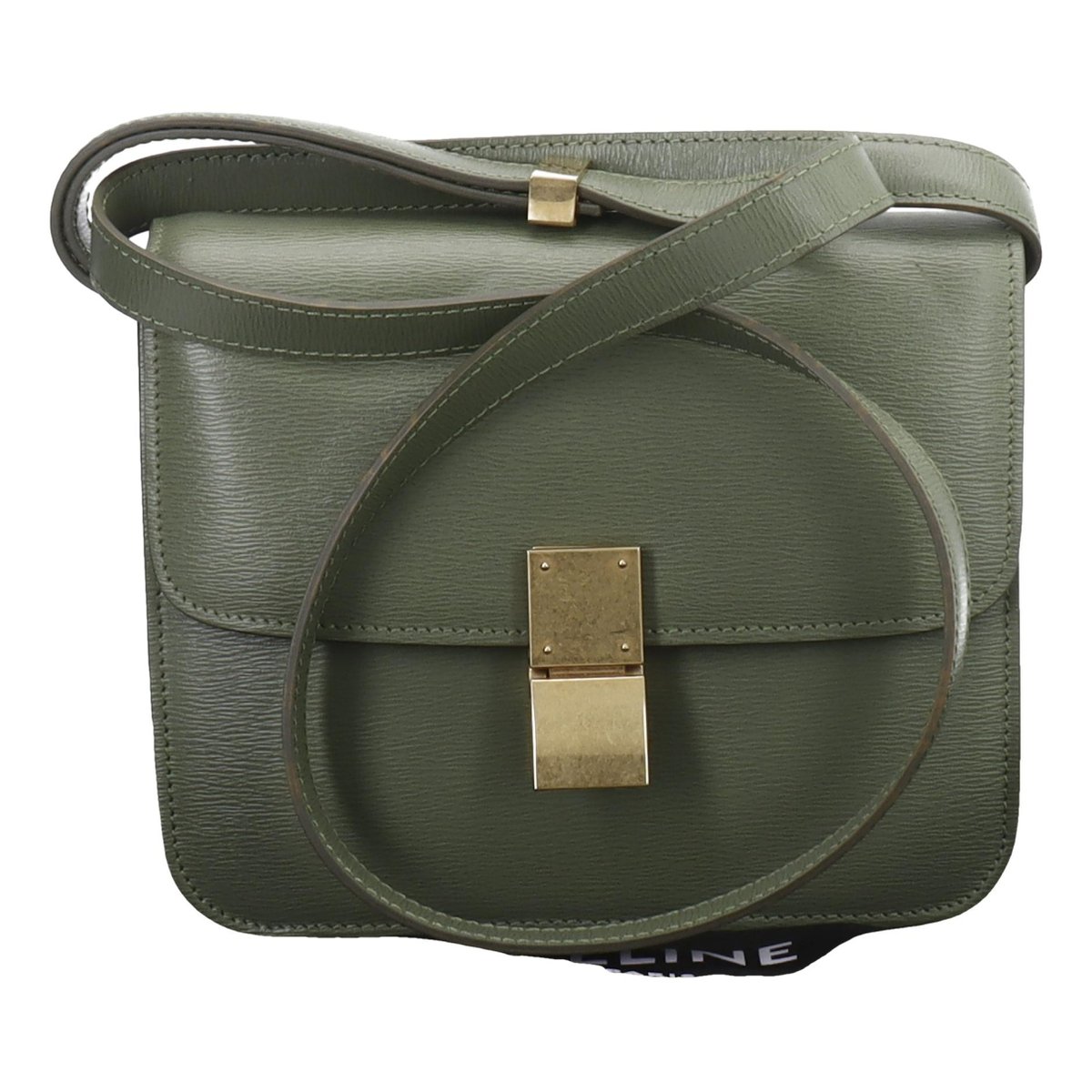 Classic leather crossbody bag