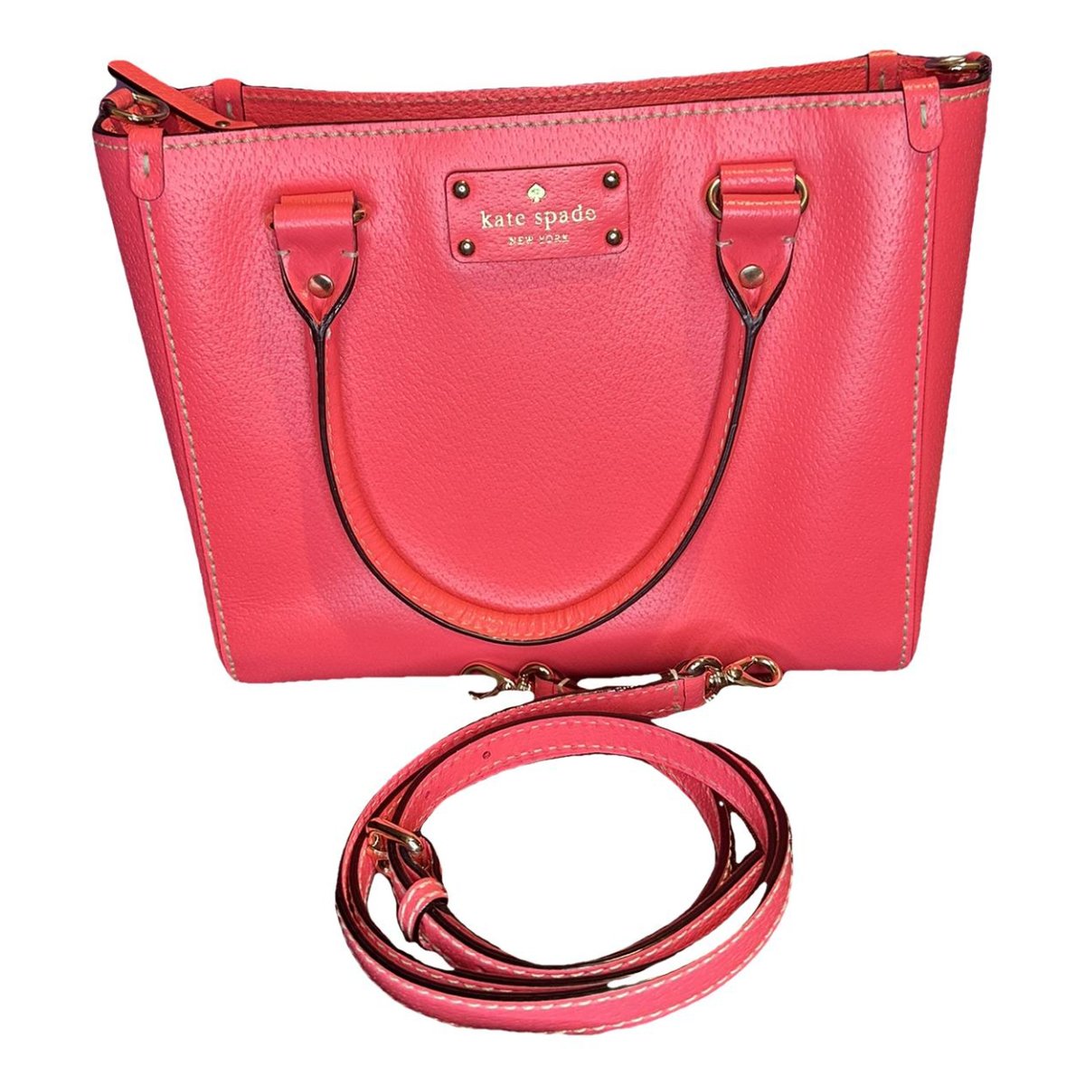 Leather crossbody bag
