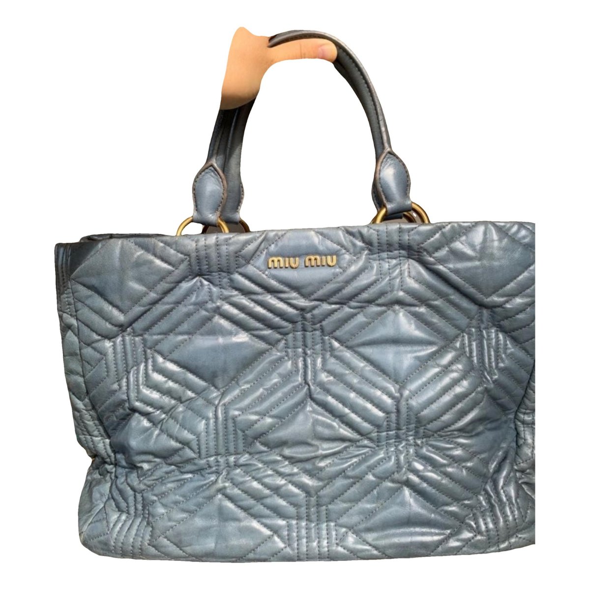Vitello leather handbag