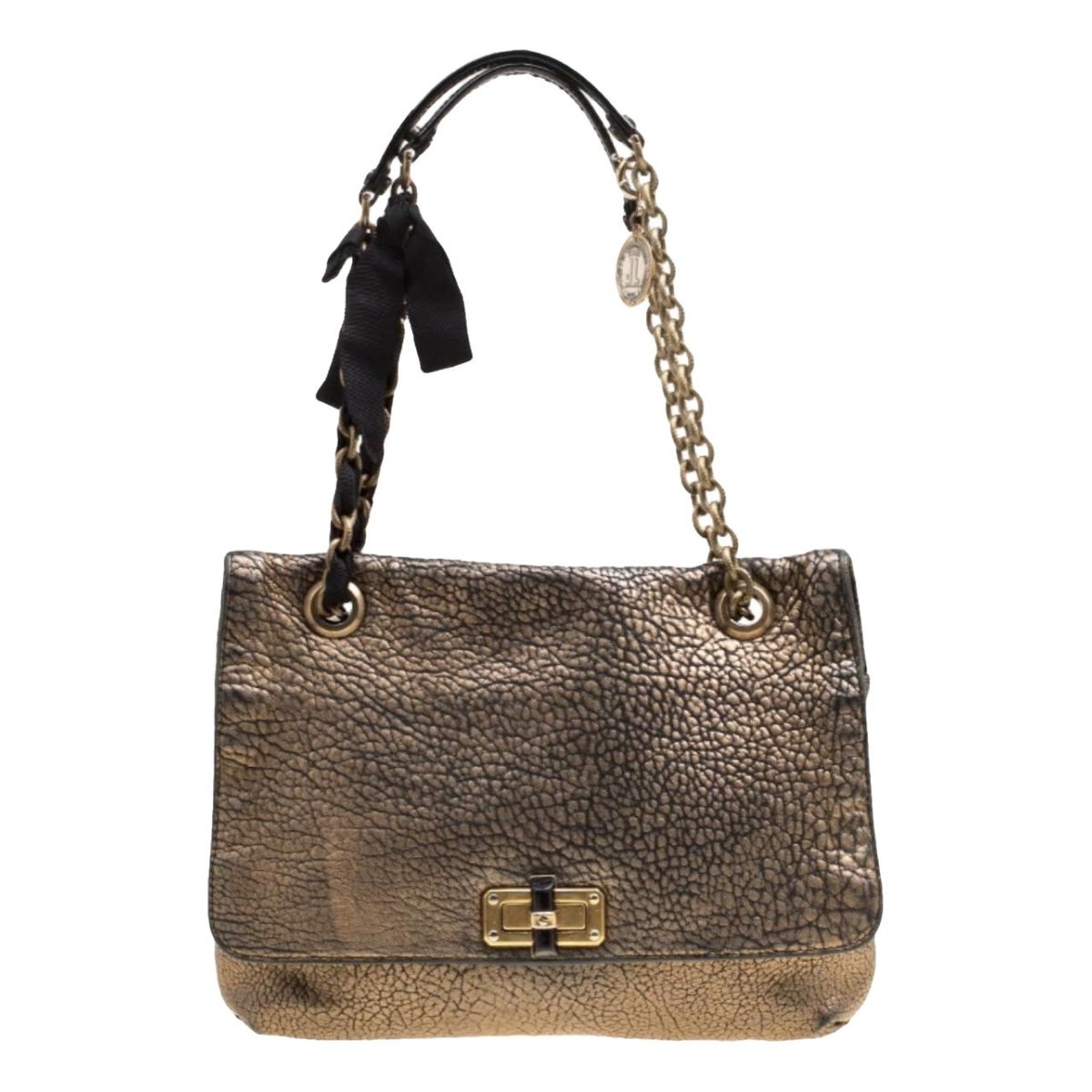 Happy leather handbag