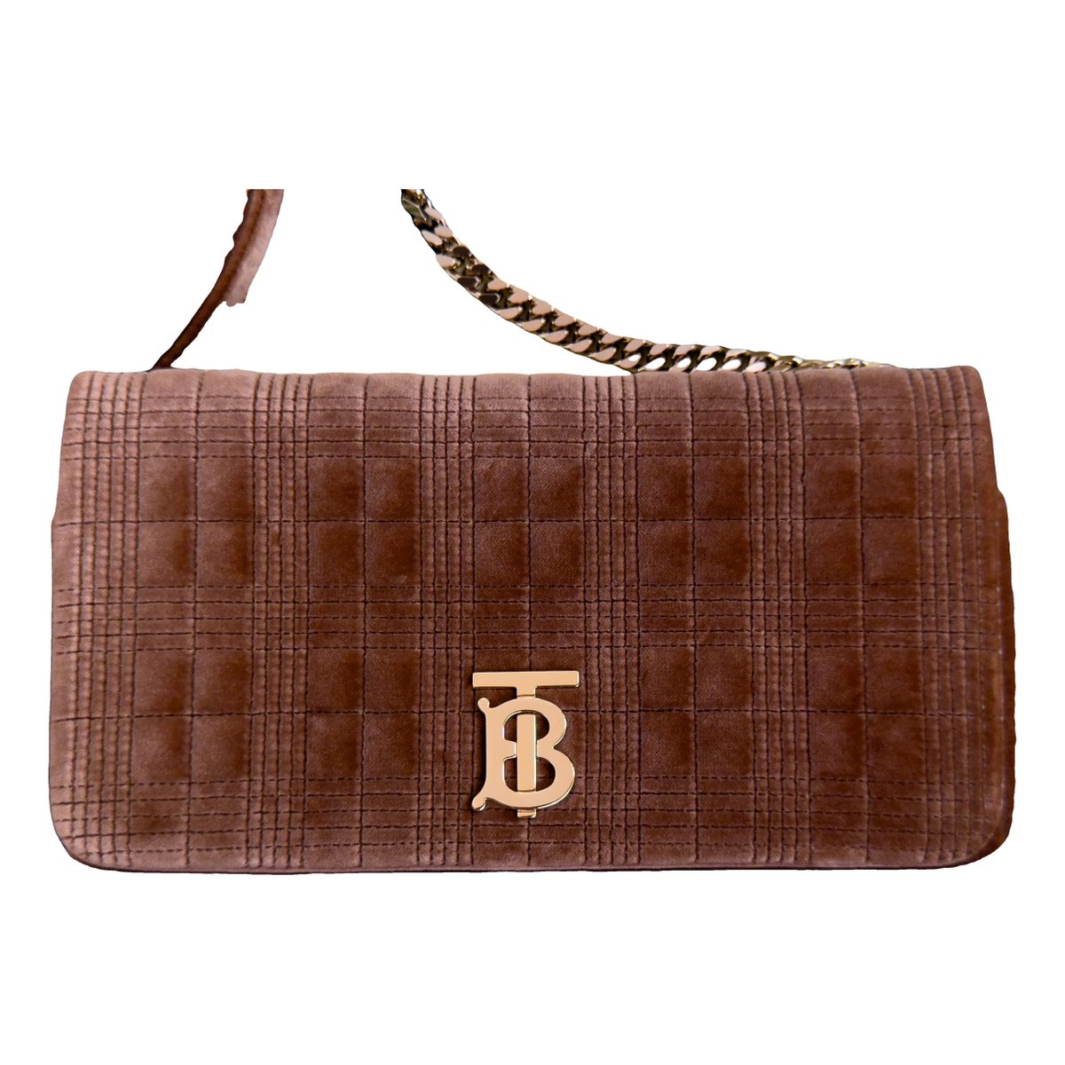 Lola Medium velvet handbag