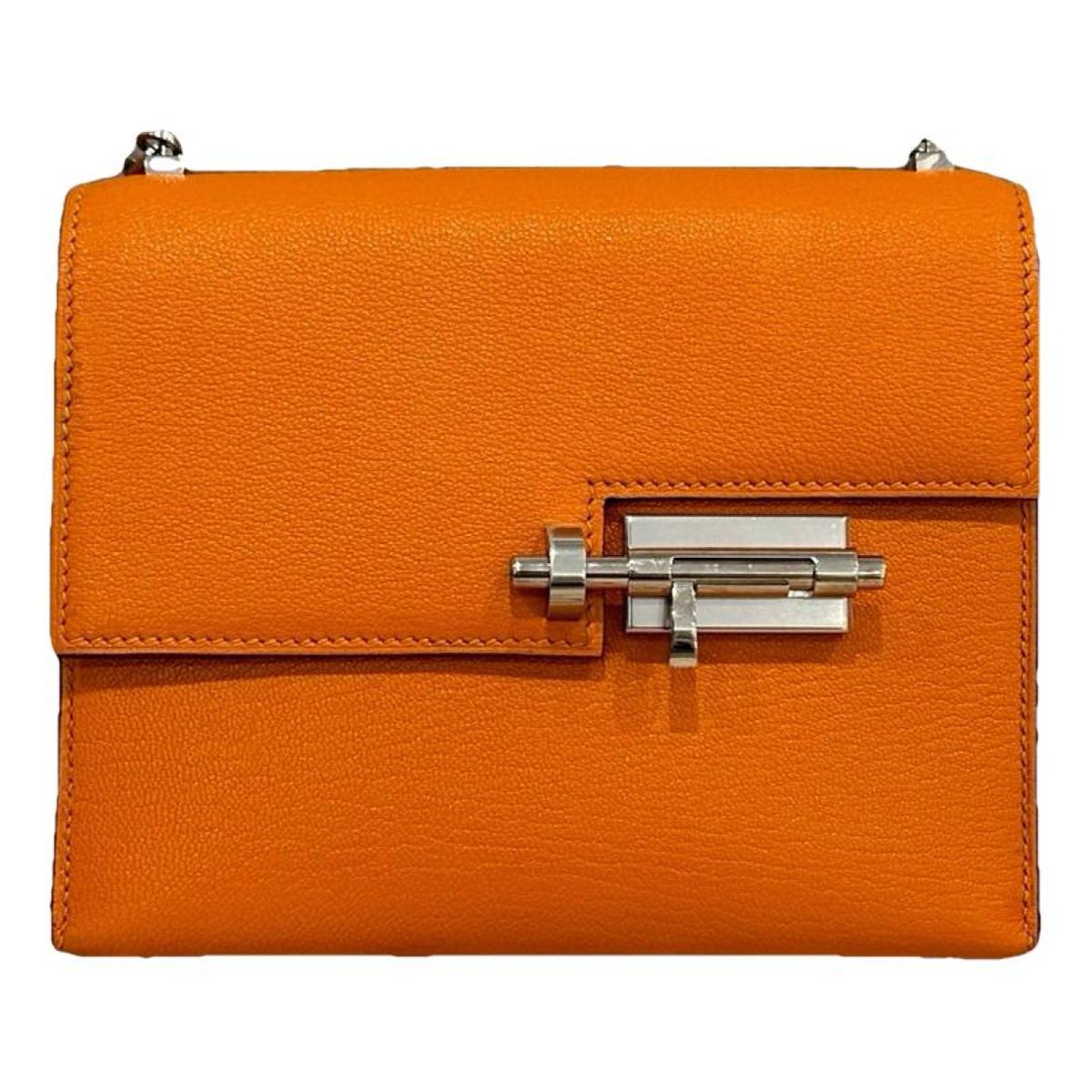 Verrou Mini leather handbag