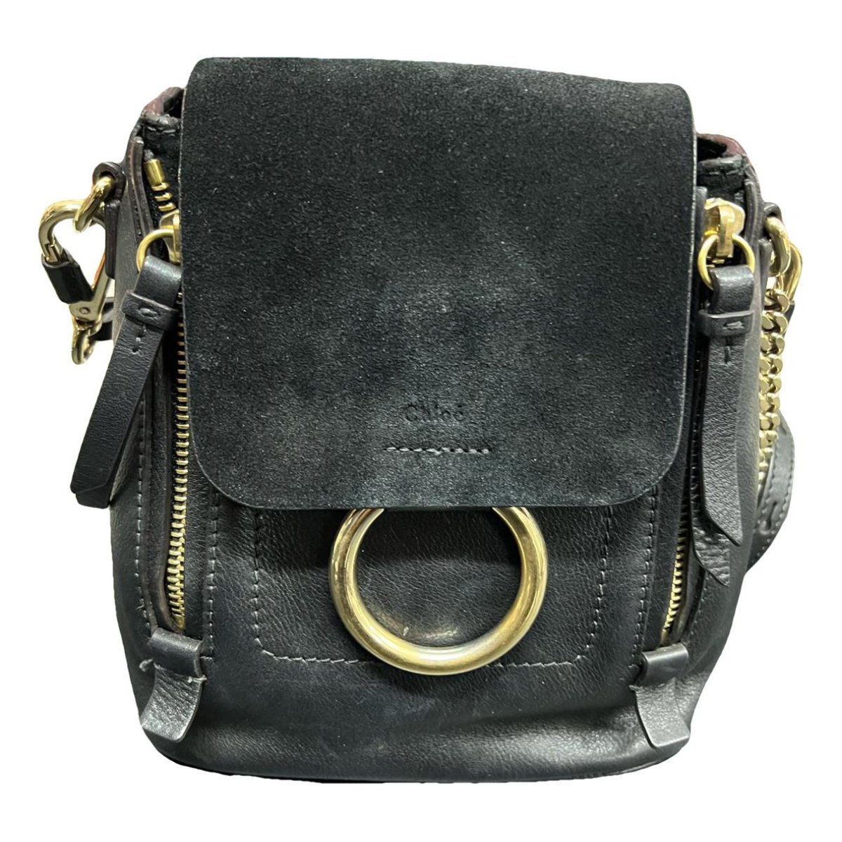 Faye leather backpack