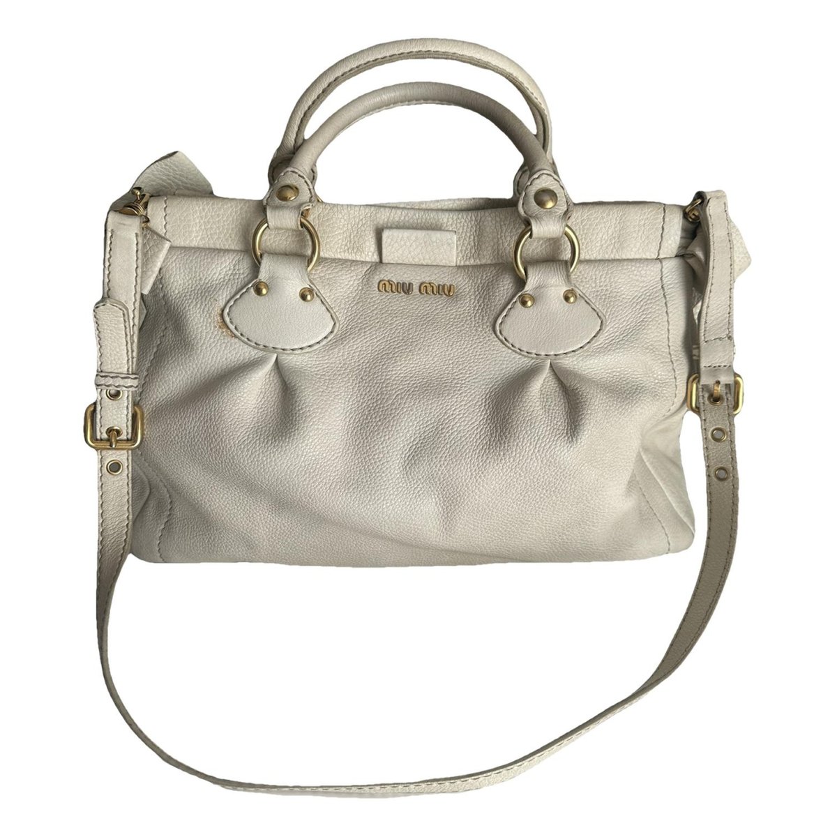 Bow bag leather handbag