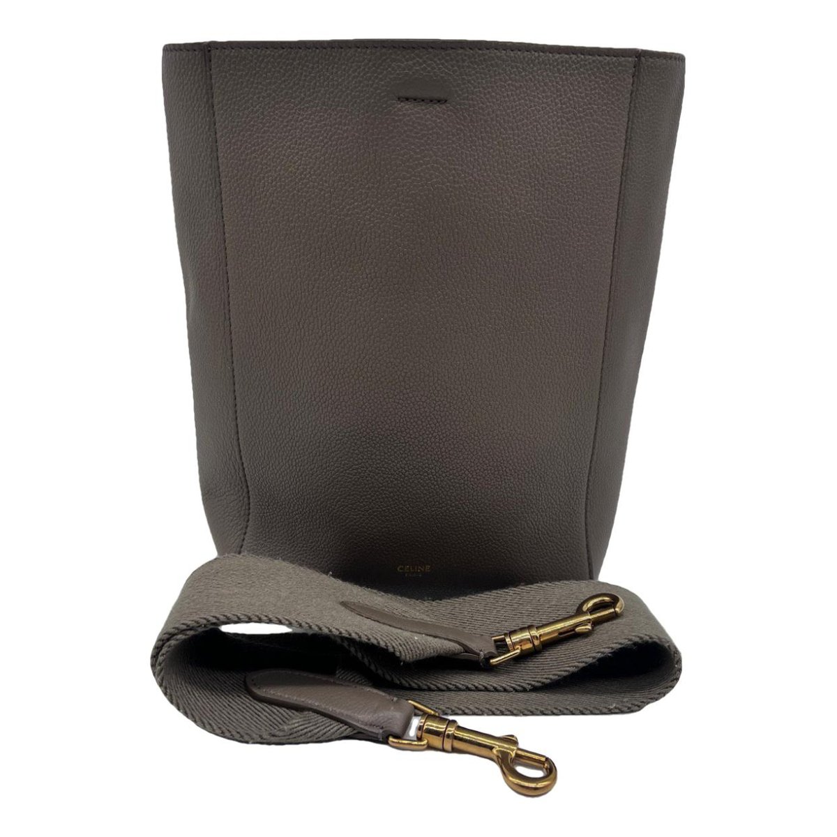 Seau Sangle leather tote