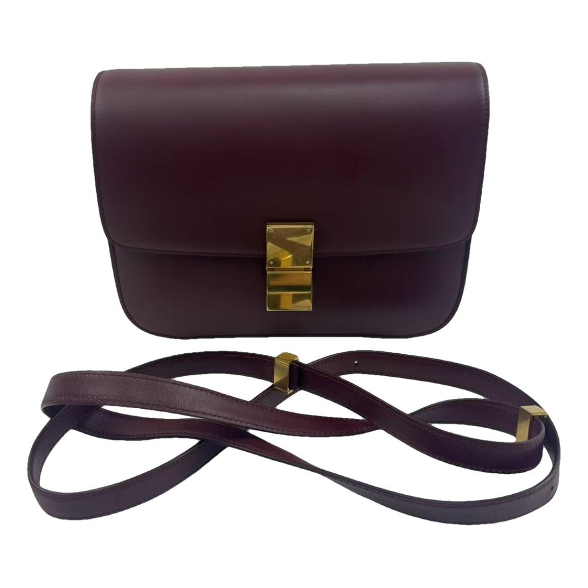 Classic leather handbag