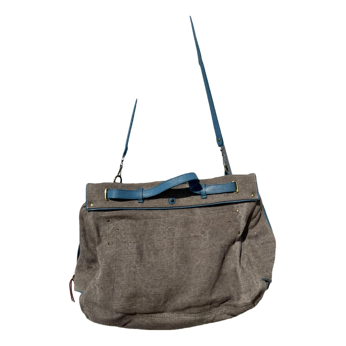Carlos linen handbag