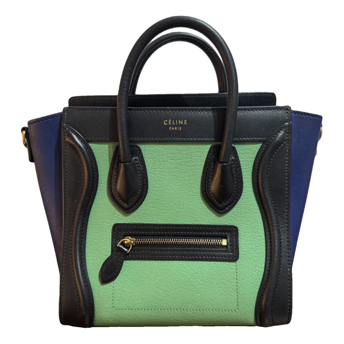 Nano Luggage leather handbag