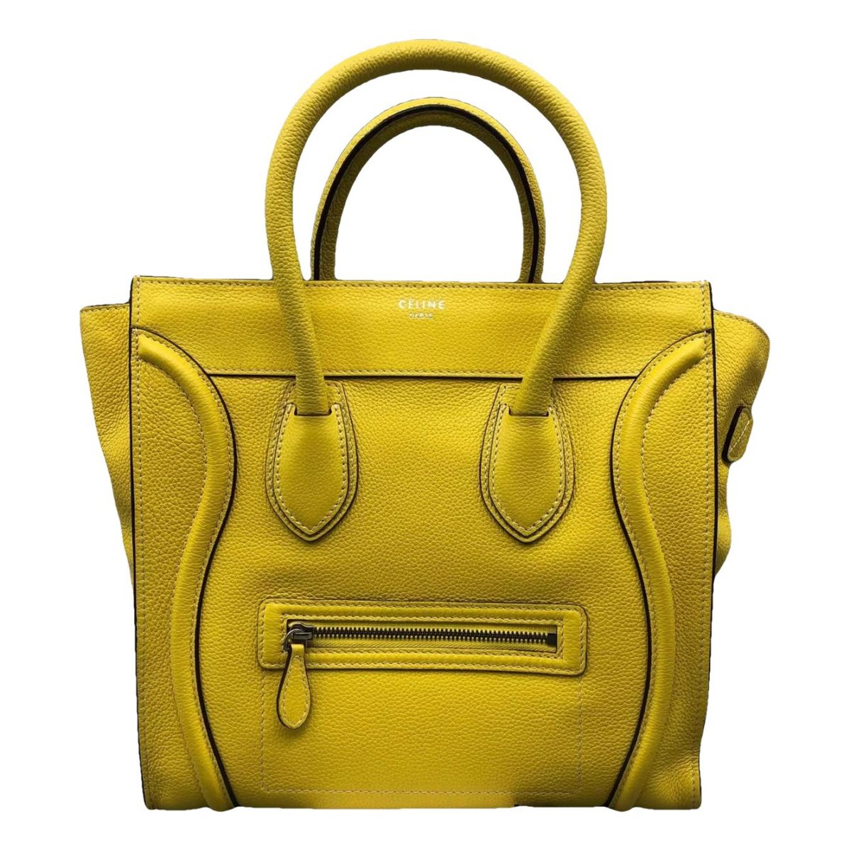 Luggage leather handbag
