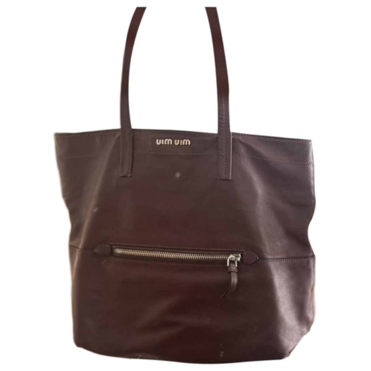 Vitello leather tote