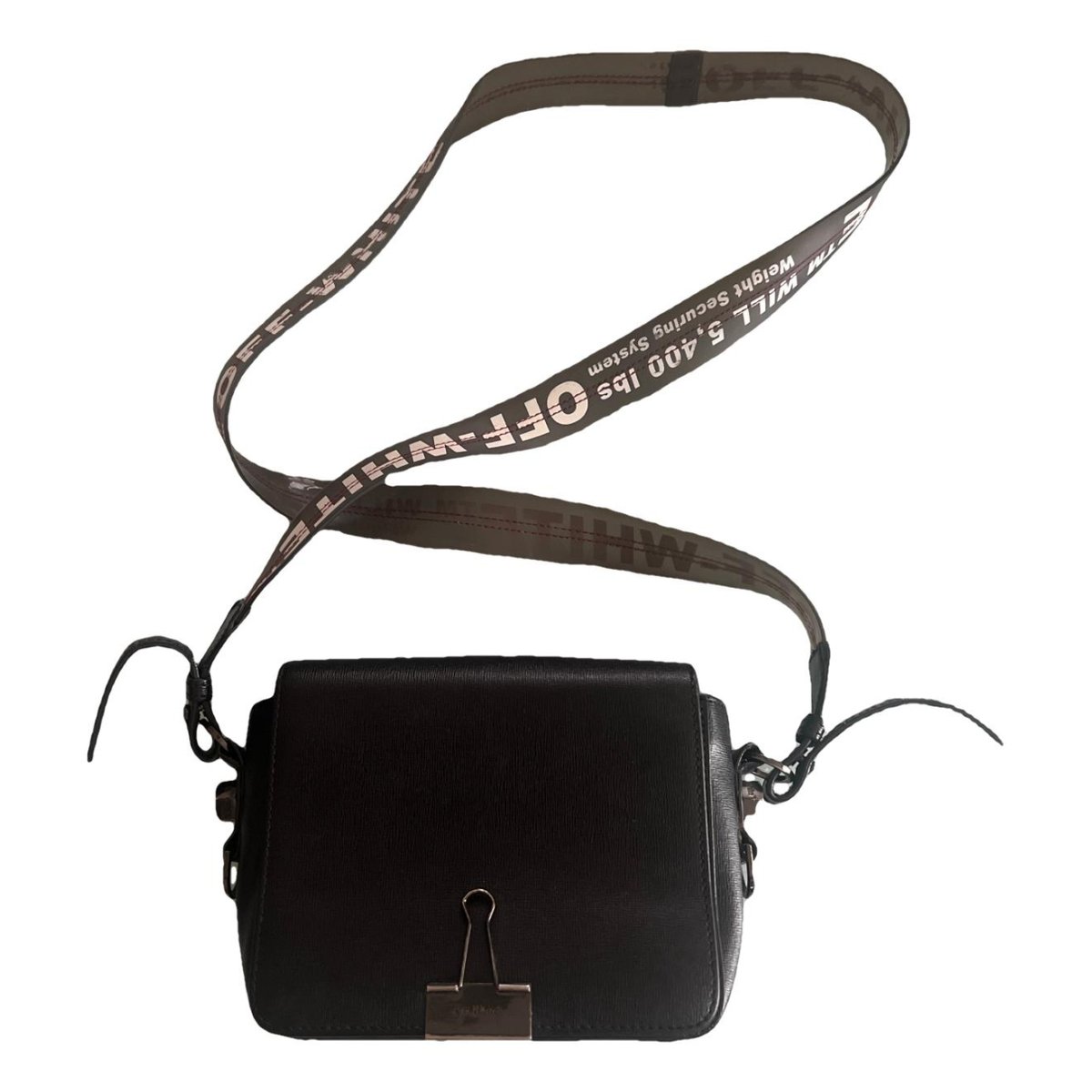 Binder leather handbag