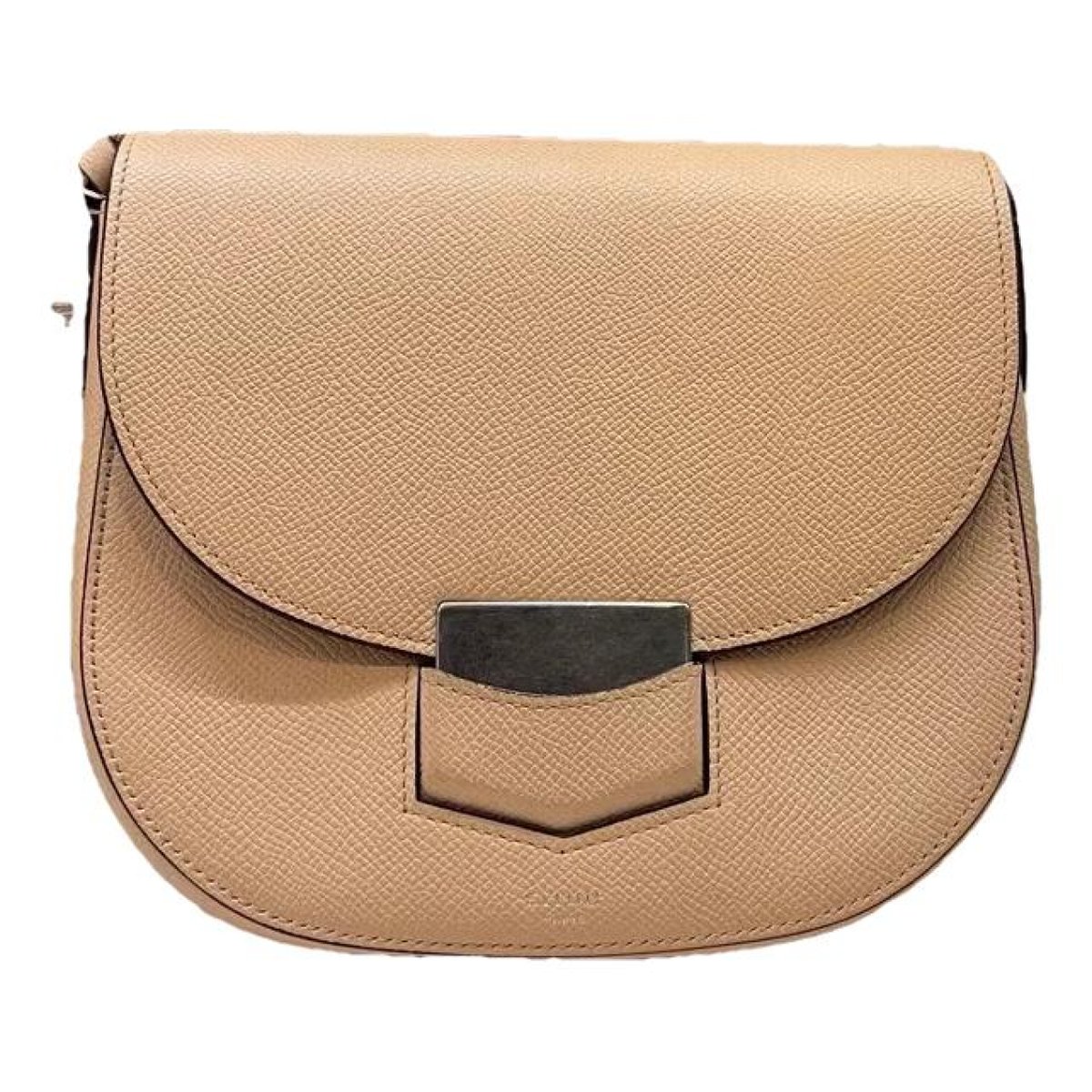 Trotteur leather handbag