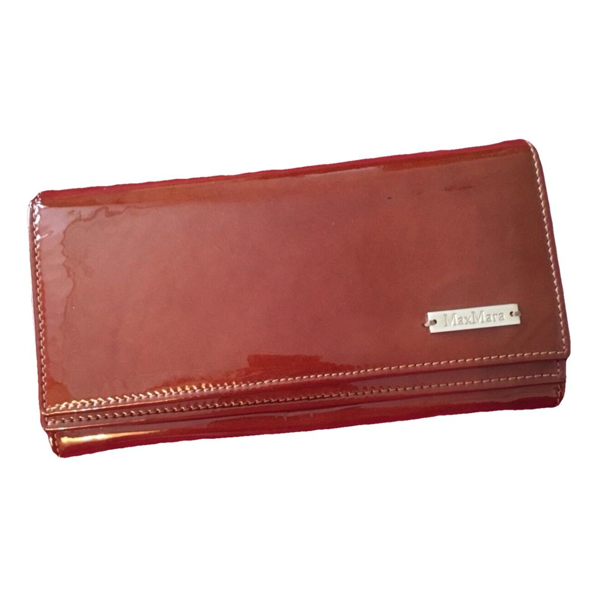 Patent leather handbag