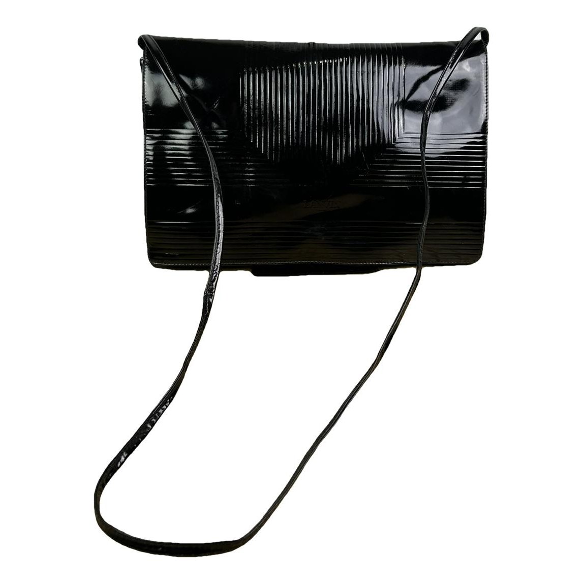 Patent leather handbag
