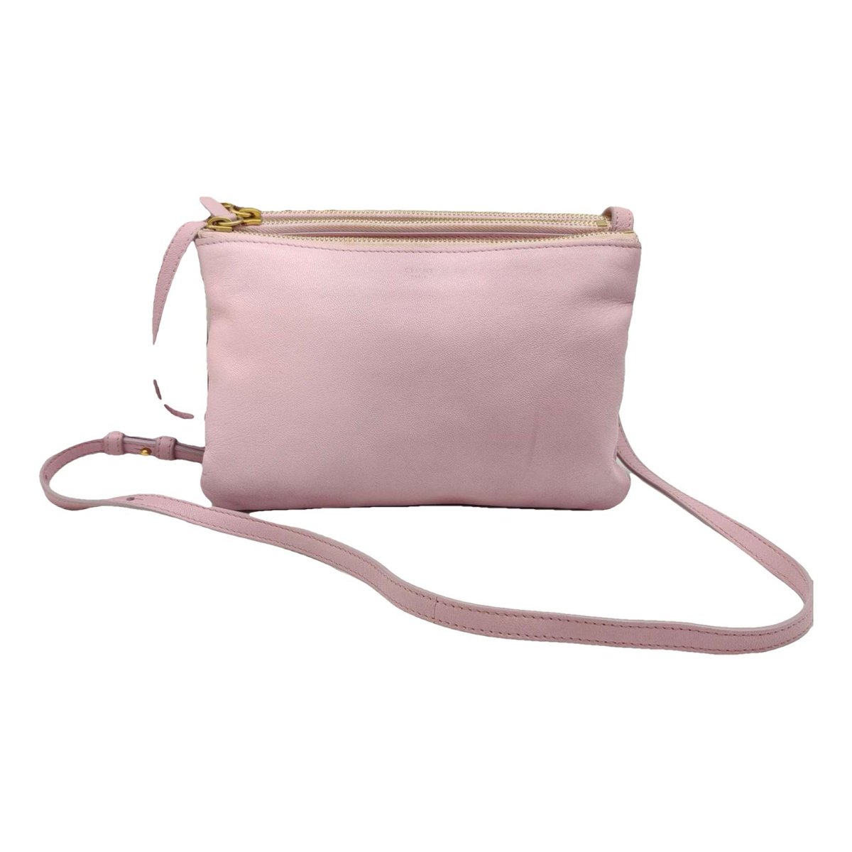 Trio leather crossbody bag