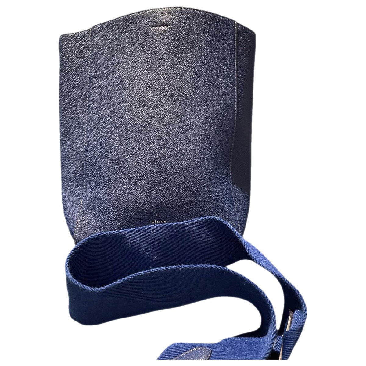 Seau Sangle leather tote