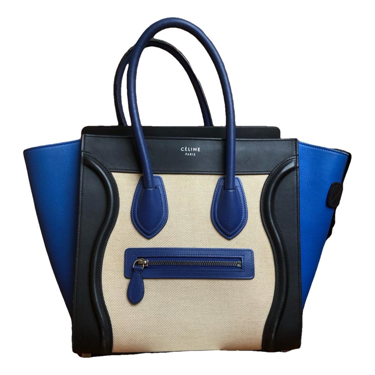 Luggage leather handbag