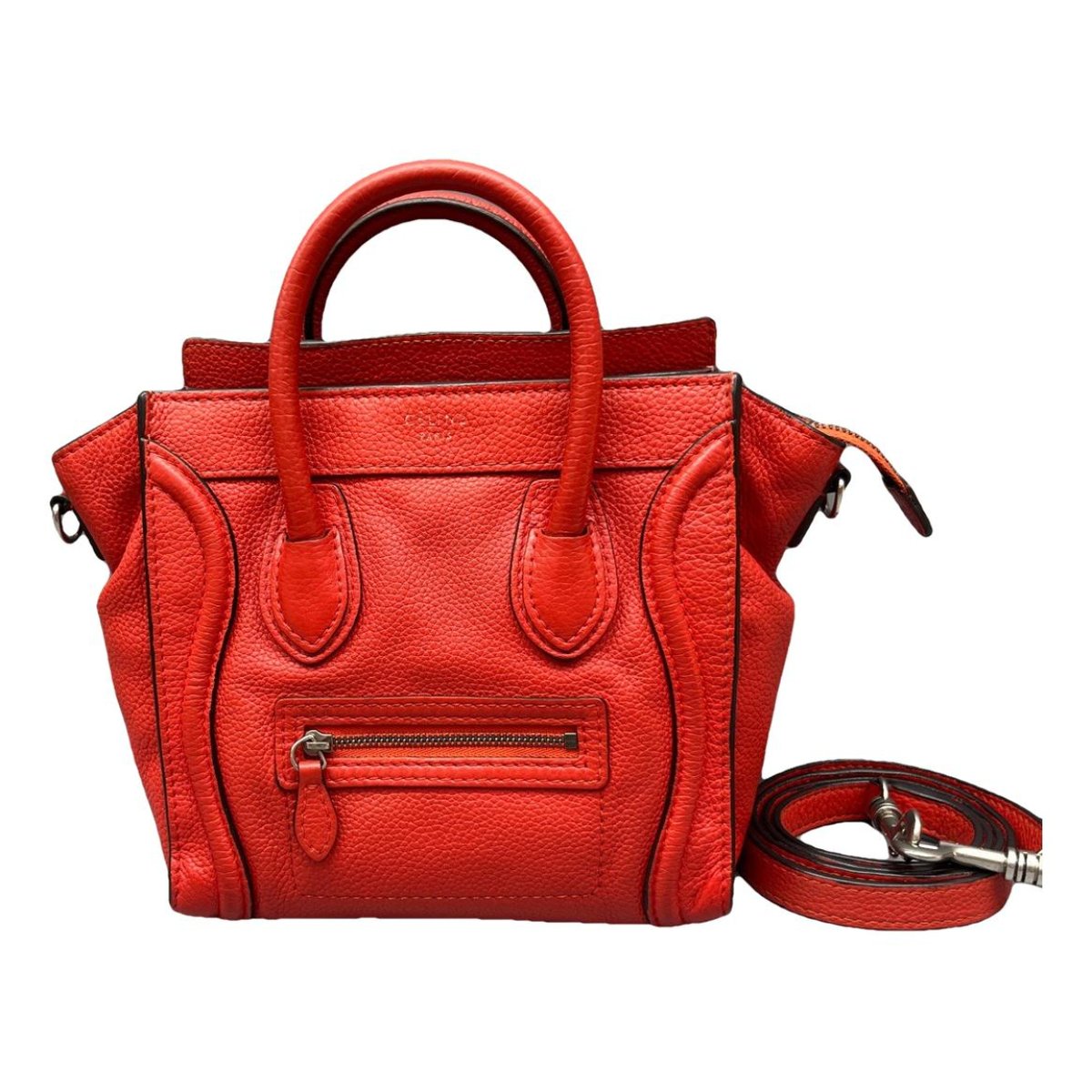 Nano Luggage leather handbag